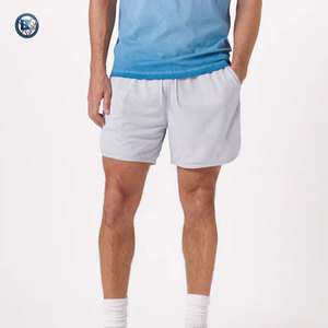 Pantalones cortos de malla con logotipo personalizado, pantalones cortos de malla de nailon y poliéster para hombre, pantalones cortos deportivos de malla para correr para hombre - Product Image 2
