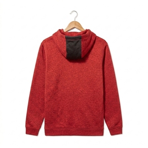 Sweat-shirt à capuche personnalisé en molleton technique haut de gamme à col montant - Product Image 4