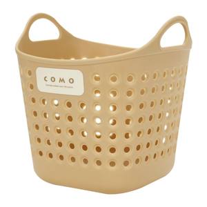 Inomata Como Mini cesto portaoggetti quadrato in caramello-elegante Mini cestino per organizzazione - Product Image 1