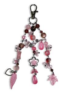 พวงกุญแจลูกปัดปักลายสวยงามพวงกุญแจแฟชั่นช่างฝีมือทำมือ - Product Image 1