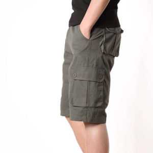 Pantalones cortos cargo de algodón personalizados para hombre, nuevos pantalones cortos casuales holgados de trabajo para hombre, cortavientos para hombre, fabricantes de pantalones cortos para hombre - Product Image 6
