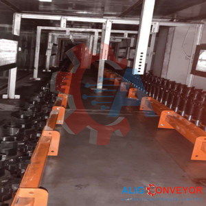 Planta de Fabricación de Transportadores de 4 Ruedas Invertidas, Velocidad Ajustable, Acero Suave Resistente - Product Image 3