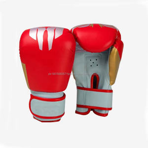 Guantes de Boxeo de Cuero de Grado Profesional con Diseño Transpirable para Entrenamiento Intenso y Competencia - Product Image 5