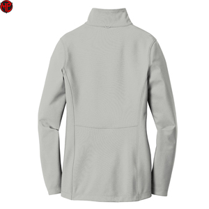 Veste softshell pour femme, col montant, fermeture éclair intégrale, coupe-vent, respirante, vêtement d'extérieur pour l'hiver, logo personnalisé, veste imperméable pour femme - Product Image 6