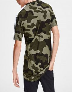 เสื้อยืดคอกลมผ้าฝ้ายพิมพ์ลายพรางแบบกำหนดเองด้วยเทคนิค Sublimation สำหรับผู้ชาย แขนสั้น ผ้าฝ้าย 100% - Product Image 4