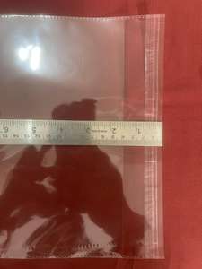 Sacs thermorétractables transparents auto-adhésifs en PE, antistatiques, imprimés en sérigraphie, pour accessoires capillaires, bijoux, montres et lunettes - Product Image 5