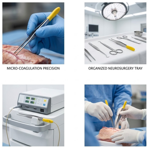 Pinzas Cushing TC 175mm, Instrumento Médico Reutilizable de Acero Inoxidable - Product Image 3