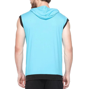 Sudadera con Capucha Deportiva para Hombre, con Logotipo Personalizado, Ajuste Atlético, Ligera, de Secado Rápido, con Cordón Ajustable, Sudadera OEM para Fitness 2026 - Product Image 2