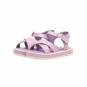 Sandale à talons violets pour filles Style formel KD9837 - Product Image 3