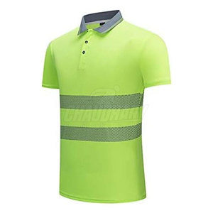 เสื้อโปโลนิรภัยคุณภาพสูง ดีไซน์ล่าสุด น้ำหนักเบา ไซส์ใหญ่ สีพื้น - Product Image 3