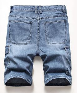 Pantalones Cortos de Verano Personalizados, Estilo Vintage, Holgados, de Trabajo, a la Moda, para Hombre, Tipo Jorts, de Mezclilla - Product Image 2