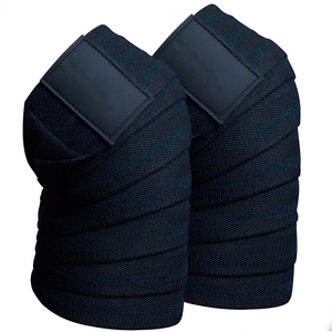 Knee Support Wraps Men Women Gym Squat Joint Stability Elastic Compression <b>Training</b> OEM Supplier - Product Image 1