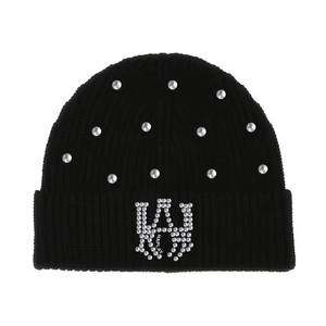 Gorro de Punto Personalizado de Fábrica, 100% Acrílico, con Pedrería, Diseño a Cuadros, Bordado a Mano, Transpirable, Impermeable, Unisex, para Playa y Viajes - Product Image 2