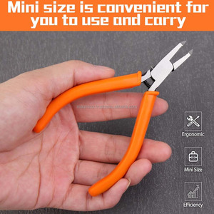 Pince coupante diagonale de précision à angle de 38 degrés, outil de coupe à pointe angulaire pour petit ingénieur - Product Image 6