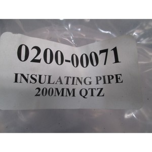 Tuyau isolant AMAT 0200-00071 200 MM EXT QTZ - Équipements et pièces semi-conductrices de renommée mondiale à la confiance de la communauté - Product Image 1