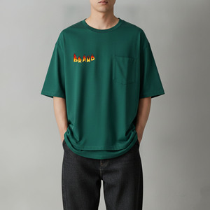 เสื้อยืดฮิปฮอปผู้ชายรุ่นใหม่ปี 2026 ผ้าเจอร์ซีย์เนื้อหนัก 210gsm ผ้าฝ้าย 100% ระบายอากาศได้ดี แห้งเร็ว เป็นมิตรกับสิ่งแวดล้อม รับสั่งทำ - Product Image 6