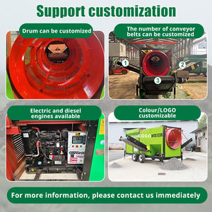 <span class=keywords><strong>Filtre</strong></span> à tambour rotatif pour compost, personnalisable en usine, pour argile, à vendre - Product Image 4