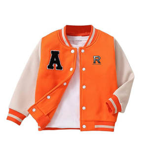 Vestes Lettermen les plus vendues en ligne au meilleur prix, service OEM, teinture unie, faible MOQ - Product Image 1