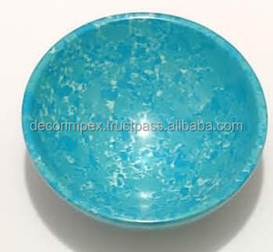 Beautiful Top Trending Resin Handmade Resin Fruit Salad Bowl With Marble Texture Tableware Home <b>Decorations</b> - Product Image 4