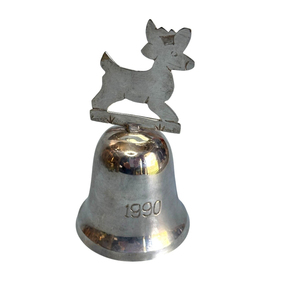 Campana Colgante de Latón Pulido Plateado, Tamaño y Forma Personalizados, Campana Metálica de Alta Calidad para Suministros al por Mayor a Bajo Precio - Product Image 4