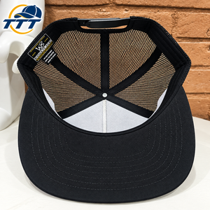 Gorra Trucker Personalizada de 5 Paneles con Logotipo Bordado, Gorra de Malla con Cierre a Presión, Fabricante Vietnamita OEM ODM, Venta al por Mayor de Gorras Trucker de Fábrica - Product Image 4