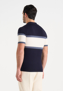 Polo en tricot pour homme à manches courtes, prix bas, sur mesure, couleur unie marron, style décontracté, tissu en coton respirant - Product Image 3
