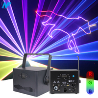 Proyektor Laser RGB Mini Dj Lights 1W-5W dengan Kontrol DMX512 & CRI 95 Tinggi untuk Pesta Klub, Pernikahan, Panggung