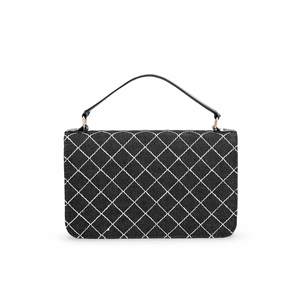 Bolso de hombro formal negro P56092 para mujer - Product Image 1