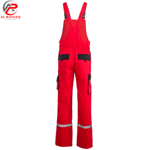 <b>Men</b> Work Dungarees Working Trousers Bib and <b>Brace</b> Overall Multi Pockets Pants Protective Coverall Safety Uniforms - Product Image 2