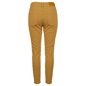 Vaqueros casuales de mujer de tiro medio, de cinco bolsillos, de pierna recta, teñidos, lavables, transpirables, de longitud completa, 7.23 oz, para primavera y verano. - Product Image 2
