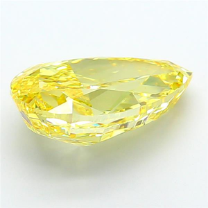 Bijoux de haute qualité de type CVD, utilisant des diamants de laboratoire de luxe, couleur jaune vif fantaisie, certifiés IGI, pierres lâches, excellente brillance. - Product Image 2