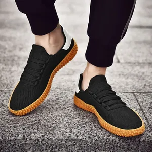 Zapatillas deportivas transpirables de malla para hombre, zapatos planos y suaves para hombre, calzado de moda para entrenamiento y jogging, zapatos para hombre. - Product Image 4