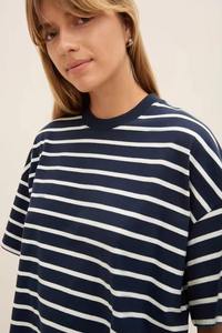 Women's Short Sleeve Cotton Jersey T-Shirt Casual Solid Color Regular Fit Knitted Plain Dyed <b>Top</b> - Product Image 4