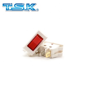 <b>Pinball</b>/<b>Arcade</b>/Amusement kit accessories - 3 Pin Power Switch with Light - 3 Pin Power Switch with Light - Product Image 1
