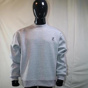 Sweat-shirts à col montant VA 450 GSM avec broderie personnalisée, coupe ample et oversize, en molleton 100% coton French Terry - Product Image 1