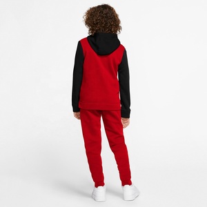 Conjunto Deportivo de Alta Calidad 100% Algodón para Niños, con Cierre, Forro Polar, para Correr, Venta al Por Mayor, Económico - Product Image 4