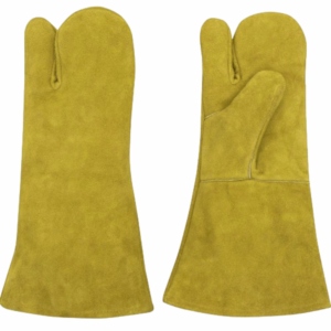 Guantes de Seguridad para Horno de Cuero Vacuno de Alto Rendimiento, Resistentes a la Abrasión, Guantes de Protección Industriales para Panadería - Product Image 5