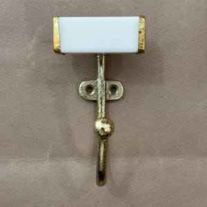 Colgador de Pared de Mármol Natural Hecho a Mano, Ecológico, Estilo Art Deco, Accesorio de Pared de Piedra Premium para Hogar y Hotel - Product Image 2