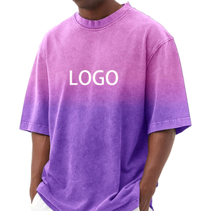 T-shirts pour hommes à col en V extensible, mélange polyester/coton, séchage rapide, respirant, écologique, OEM, décontracté, manches courtes, vente en gros - Product Image 4