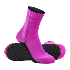 Chaussettes de sport aquatiques unisexes en néoprène avec sangle Velcro réglable, résistantes à l'eau et antidérapantes, légères, pour activités aquatiques en extérieur, service OEM - Product Image 6