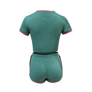 Conjunto de yoga para mujer al por mayor: Ropa deportiva para gimnasio, traje de entrenamiento atlético para niñas, leggings de fitness OEM personalizados, sujetador deportivo con espalda cruzada. - Product Image 2