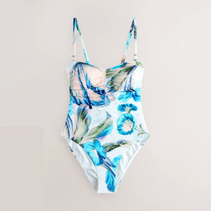 ชุดว่ายน้ำแบบชิ้นเดียวประสิทธิภาพสูง ผ้าเนื้อเรียบยืดหยุ่น แห้งเร็ว กระชับพอดีตัว ให้ความสบาย เหมาะสำหรับใช้ที่ชายหาด - Product Image 1