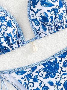 Bikini personnalisé très demandé en tissu nylon spandex, robe de plage - Product Image 6