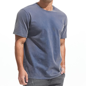 เสื้อยืดพรีเมียมขายส่งสำหรับผู้ชาย ผ้าฝ้าย 100% ทรงเข้ารูป พร้อมโลโก้สั่งทำ พิมพ์ลายดิจิตอล เสื้อยืดผู้ชาย - Product Image 4