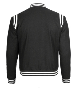 Chaqueta de Béisbol Urbana Varsity con Parches Bordados Personalizados, Fabricante de Ropa al Por Mayor, Chaqueta Varsity Premium para Hombre - Product Image 5