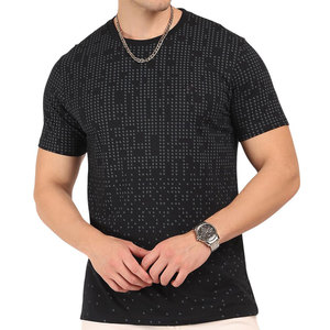 เสื้อยืดพอดีตัวสำหรับผู้ชายเสื้อยืดลำลองดูดซับความชื้นสำหรับวิ่งออกกำลังกายฝึกซ้อมและใช้ในชีวิตประจำวันเสื้อยืดคอกลมพอดีตัว - Product Image 1