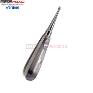 Dental Elevator Spade Tip ELE 0063 for Molar Root Extraction, Stainless Steel Hollow Handle Surgical Implant Medic Instruments - Product Image 5