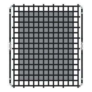 Rete di Fissaggio per Carichi Pesanti per Cassone del Camion 120 x 105 Pollici con 4 Cinghie Regolabili, Moschettoni e Ganci a S, Accessorio Resistente all'Usura - Product Image 1