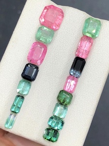 Lote de Turmalina Verde Natural Suelta para Diseñadores de Joyas, Proveedor Mayorista, Corte Baguette, 2.00 Ct - Product Image 2