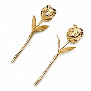Rosa Preservada en Caja de Regalo de Lujo con Baño de Oro de 24k, Rosa Bañada en Lámina de Oro para el Día de San Valentín y el Día de la Madre - Product Image 2